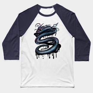 Dragon Swirl Baseball T-Shirt